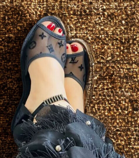 پاپوش زنانه مجلسی طرح وی ال