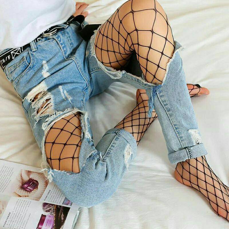 جوراب شلواری فیشنت دانه درشت