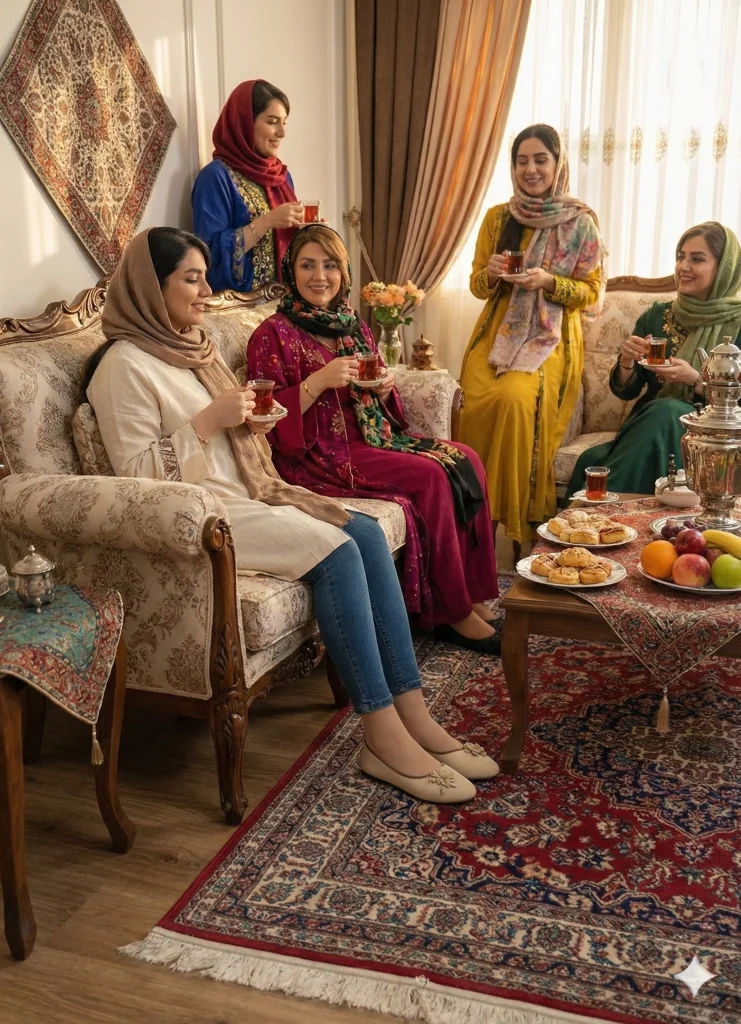 پاپوش لمه و شاین‌دار برای مهمانی