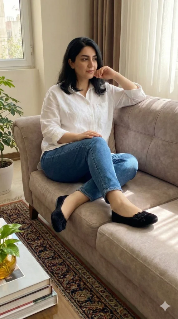 ۷ مدل پاپوش جلوبسته مجلسی؛ راهنمای انتخاب شیکترین روفرشی برای مهمانیها 1 پاپوش جلوبسته مجلسی