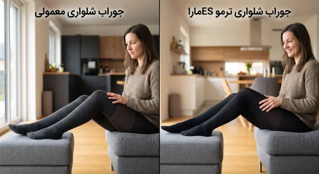 جوراب شلواری اسمارا